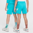 Nike Junior Sportswear Club French-Terry Short High Brand Read türkis 46848 2