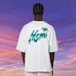 MCM x SNIPES Miami T-Shirt weiß 47053 3