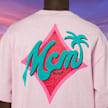 MCM x SNIPES Palm T-Shirt lichtroze 47054 5