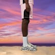 MCM x SNIPES Soccer Shorts lichtroze 47066 4