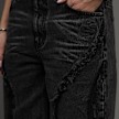 SNIPES S Cube Inside Out Baggy Denim Shorts noir 47091 5