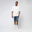 2Y STUDIOS Leonardo Ripped Slim Fit Shorts blauw 47103 5