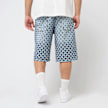 2Y STUDIOS Tariq Carree Baggy Shorts blauw 47102 2