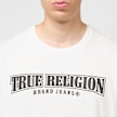 True Religion Relaxed NU Brush Tee wit 47106 3