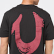 True Religion Relaxed NU Brush Tee czarny 47107 4