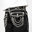 True Religion Bobby Flap Rope Stitch Short noir 47113 4