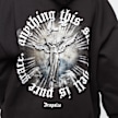 DropSize Heavy Oversized Side Of Hell Hoodie czarny 47240 4
