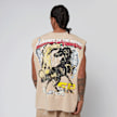 Smoke Rise Rhinestone Killer Life T-Shirt beige 47216 1