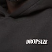 DropSize Heavy Oversized Doves And Roses Hoodie crna 47232 3