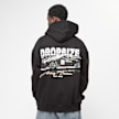 DropSize Heavy Oversized Racing Division Hoodie czarny 47234 1