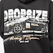 DropSize Heavy Oversized Racing Division Hoodie czarny 47234 4