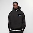 DropSize Heavy Oversized Peace And Hustle Hoodie schwarz 47229 2