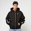 zəяo si:x nœf Alternate Logo Script Oversized Zip Hoodie noir 47264 2
