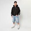 zəяo si:x nœf Alternate Logo Script Oversized Zip Hoodie noir 47264 9