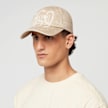 zəяo si:x nœf Primary Logo Washed Baseball Cap beige 47284 5