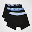 SNIPES 3 PACK - Contrast Tape  Briefs Boxershorts schwarz 47331 1