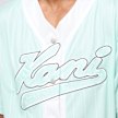 Karl Kani Varsity Logo Pinstripe Baseball Shirt bleu 47360 3