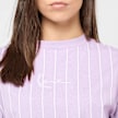 Karl Kani Small Signature Essential Pinstripe Oversized Tee viola 47444 3