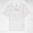 Karl Kani Small Signature Essential Pinstripe Tee Junior weiß 47406 1