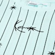 Karl Kani Signature Palm Pinstripe T-Shirt Junior türkis 47412 2