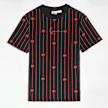 Karl Kani Signature Palm Pinstripe T-Shirt Junior schwarz 47413 1