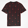 Karl Kani Signature Palm Pinstripe T-Shirt Junior schwarz 47413 2