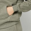 Urban Classics Fluffy Zip Hoody verde 47487 3
