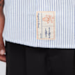 Another Cotton Lab Oversized Short Sleeve Shirt niebieski 47503 4