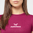 Felicious Basic Tight Logo T-Shirt czerwony 47599 3