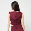 Felicious Cropped Zip Hoodie Top vermelho 47607 2