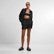 Urban Classics Ladies Oversized Musselin Blouse zwart 47627 4
