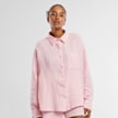 Urban Classics Ladies Oversized Musselin Blouse lichtroze 47632 1