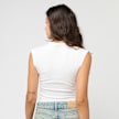 Urban Classics Ladies Cropped Wrapped Top white blanco 47636 2