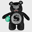 SPRAYGROUND Dripping Sharks In Paris Moneybear Teddy Bear grijs 47704 1