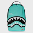 SPRAYGROUND Shark Crentral Aqua DLXSV Backpack blau 47678 1