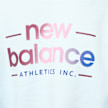 New Balance REIMAGINED FLEECE OVERSIZED HOODIE frosted glass niebieski 47710 4