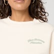 New Balance LINEAR HERITAGE FLEECE CREW permafrost beige 47717 3