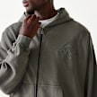 New Era NBA Washed Full Zip Los Angeles Lakers grijs 47725 3