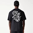 New Era MLB Chicago White Sox Floral Graphic Oversized Tee crna 47727 2