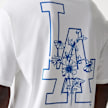 New Era MLB Los Angeles Dodgers Floral Graphic Oversized Tee weiß 47728 5