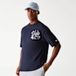 New Era MLB New York Yankees Floral Graphic Oversized Tee blauw 47729 1