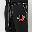 True Religion Big T Cross Stitch Jogger schwarz 47828 3