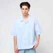 Decibel Oversized Short Sleeve Shirt blau 47837 1