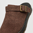 Dr. Martens Brookline Mule dark brown bronx suede bruin 47960 6