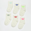 adidas Originals 6 PACK - adicolor Trefoil Ankle Socken Kids bež 47970 1