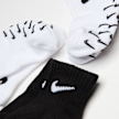 Nike 3 PACK - NHN  INF/TODD GRIPPER QTR S white/black wit 48063 2