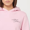 Miss Tee Give A Damn Ladies Fluffy Hoody roza 48087 3