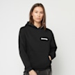Miss Tee Back Around Ladies Fluffy Hoody noir 48085 2