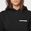 Miss Tee Back Around Ladies Fluffy Hoody crna 48085 3