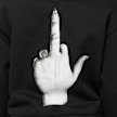 Miss Tee I Dont Give A Hoody noir 48084 4